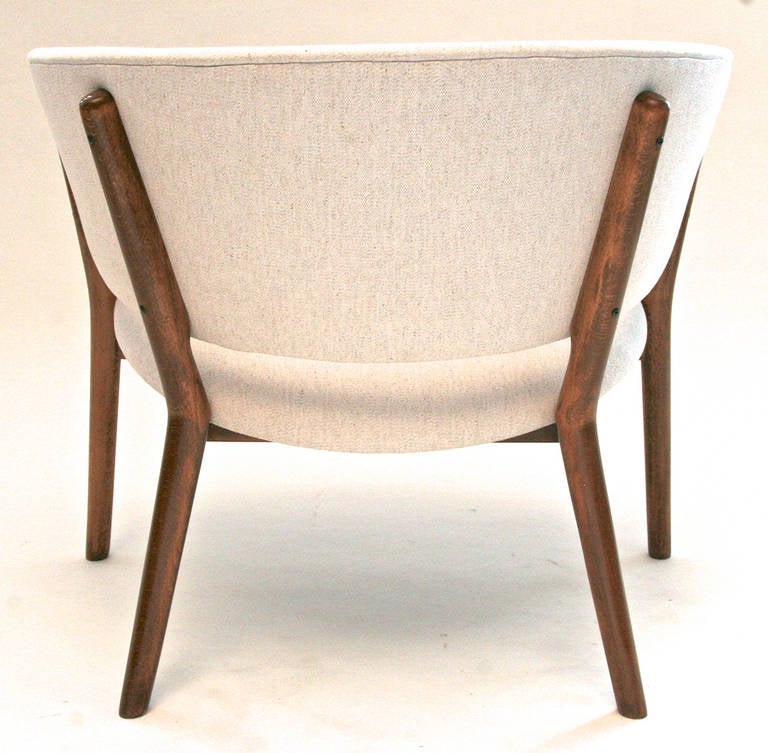 Danish Pair of Nanna & Jorgen Ditzel Lounge Chairs