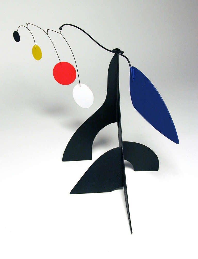 Stabile Sculpture by Manuel Marin (Spanish, 1942 - 2007) In Excellent Condition In New York, NY
