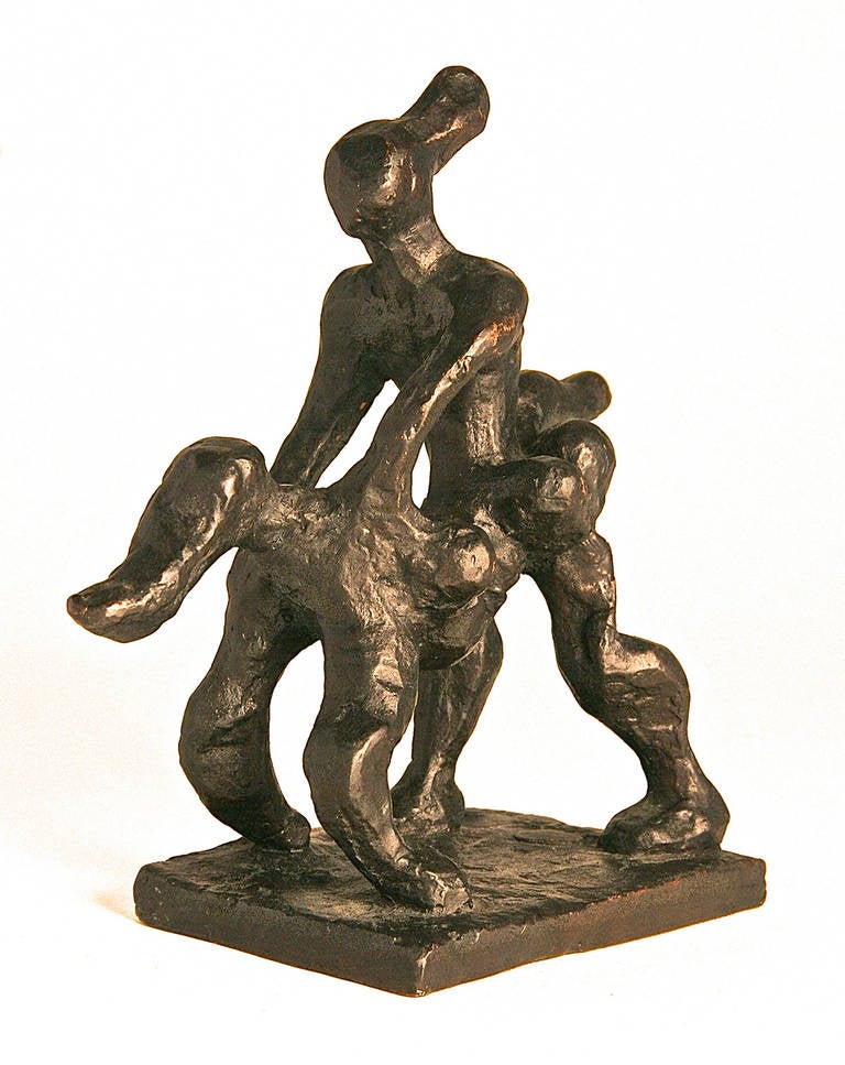 Bronze Sculpture "The Rescue" by Jacques Lipchitz