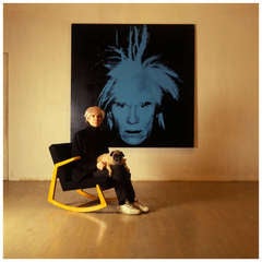 Vintage Andy Warhol Portrait by William Coupon