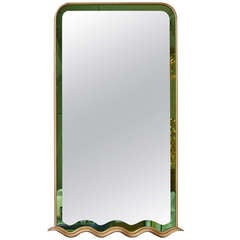 Classic Wall Mirror Designed by Paolo Buffa, Italy