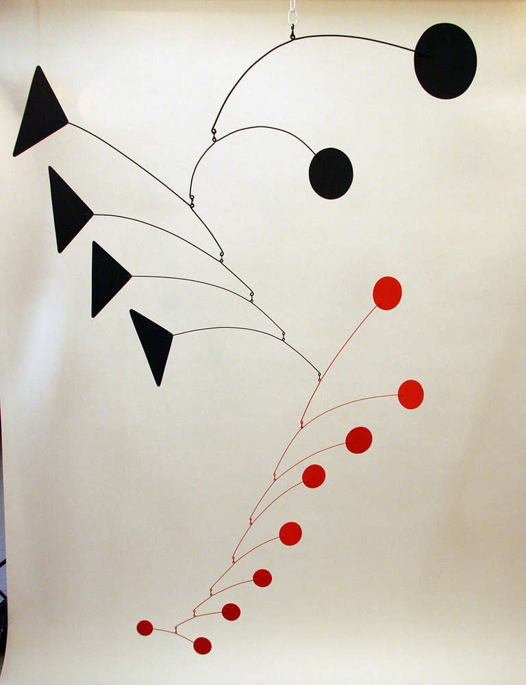 Manuel Marin is a listed artist that works in the manner of Alexander Calder. When he was 20 years old he moved to England and became an assistant to Henry Moore. In 1969 Marin became interested in the possibilities of kinetic art creating many