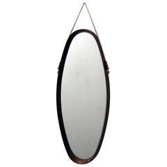 Vintage Elongated Italian Vanity Mirror