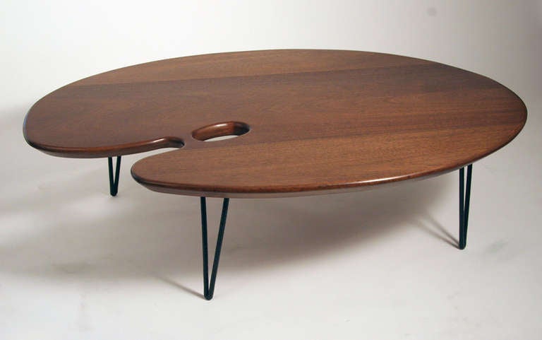 Representational Painter S Palette Coffee Table At 1stdibs