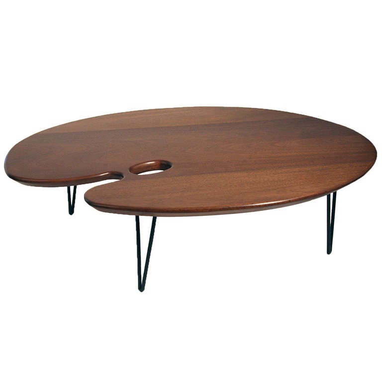 Representational Painter's Palette Coffee Table at 1stDibs | paint