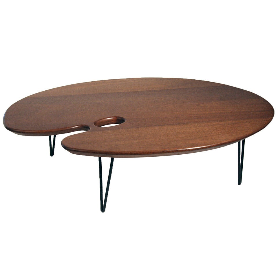 Representational Painter's Palette Coffee Table