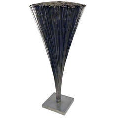 Harry Bertoia Spray Sculpture with Rare Flat Rounded Ends, USA 1960s 10