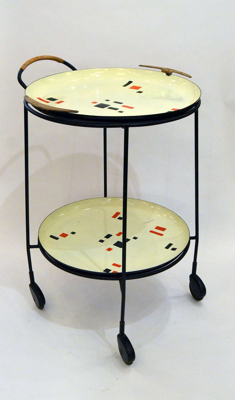 Bauhaus Inspired Bar Cart From Italy