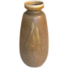 Stoneware Vase by Eva Staehr Nielsen for Saxbo, Denmark, 1950s 8