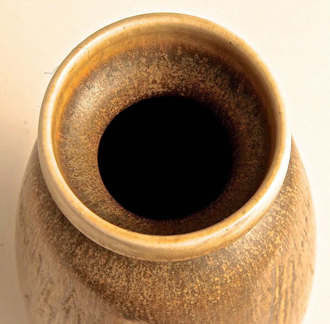 Danish Stoneware Vase by Eva Staehr Nielsen for Saxbo, Denmark, 1950s For Sale