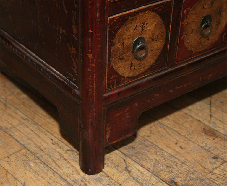 apothecary side table