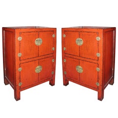 Pair of Two-Level Chests