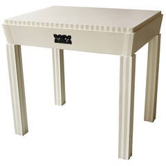 Vienna Secession White Lacquered Desk Attributed to Josef Hoffmann, circa 1910 10