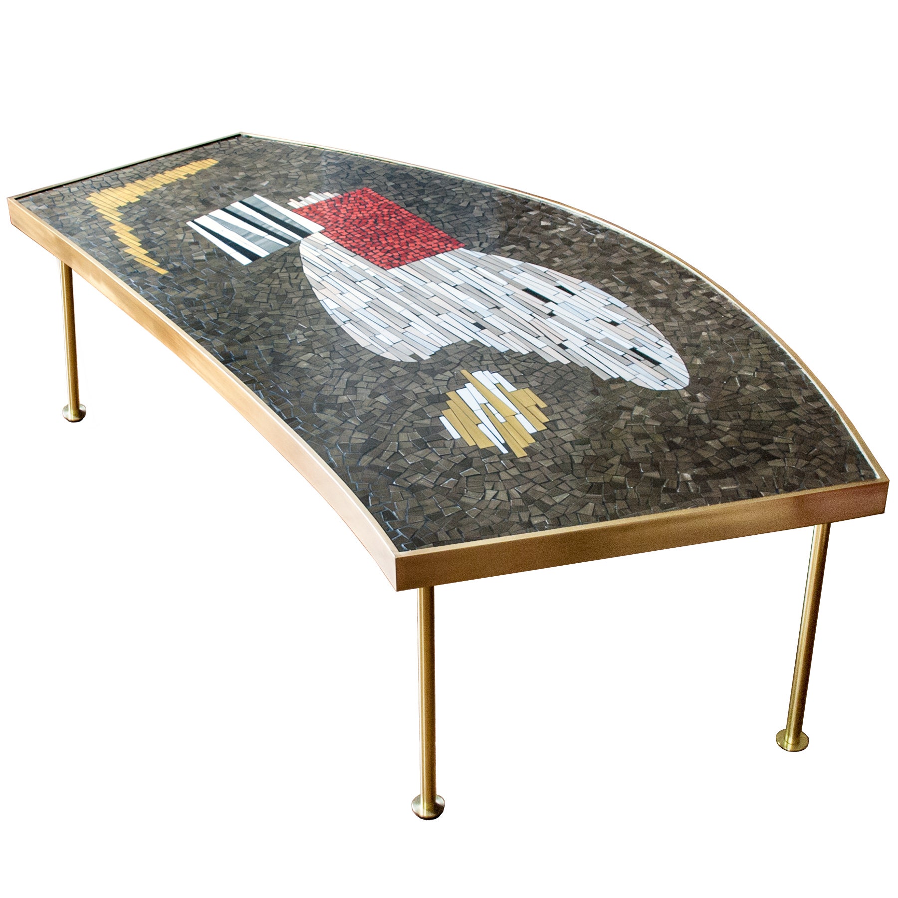 Artistic Ceramic Mosaic Coffee Table