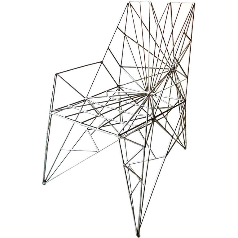 Sculptural " Lobo" Chair by Baltasar Portillo