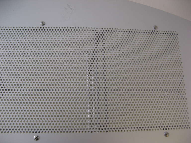 Teruaki Ohashi Perforated Aluminum Coffee Table In Good Condition In New York, NY