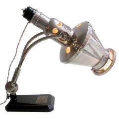 German industrial " Bauhaus " table lamp