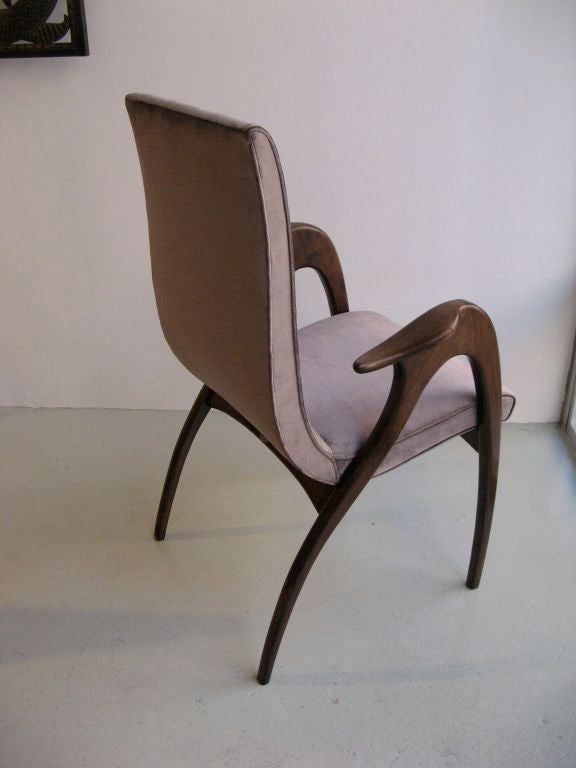 Italian Sculptural armchair by Malatesta & Masson