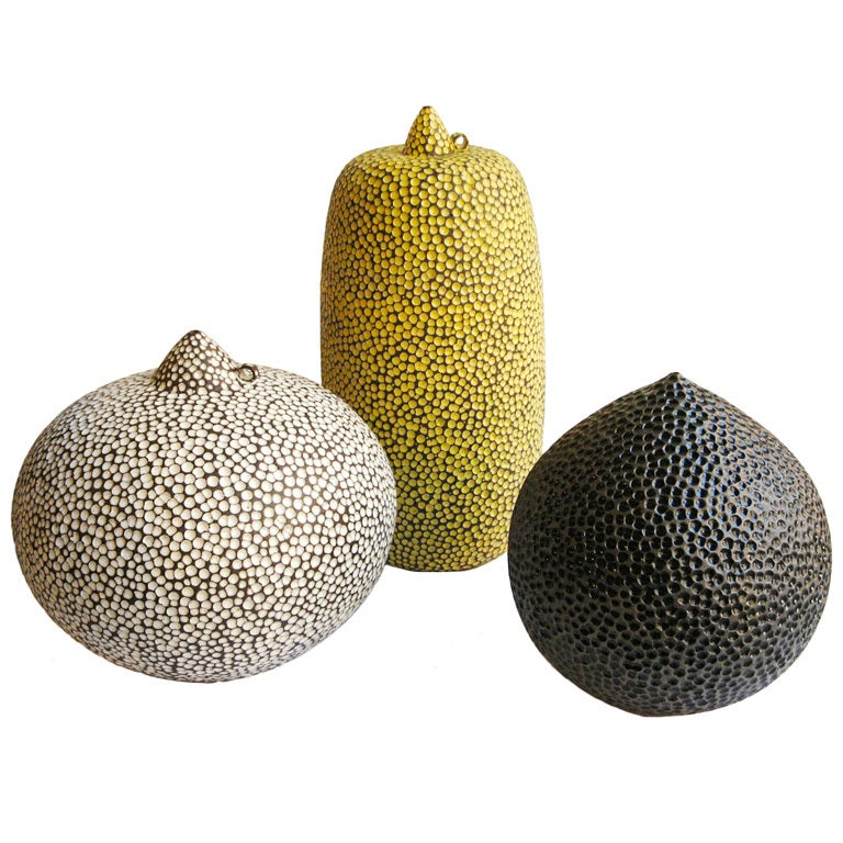 Collection of carved vessels by Boyan Moskov at 1stDibs | боян москов