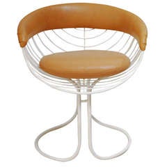 Leather"Pan Am" Chair