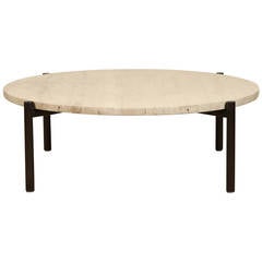 Travertine Indoor/Outdoor Coffee Table by Ten10 11