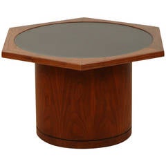 Octagonal Walnut Table by Glenn of California
