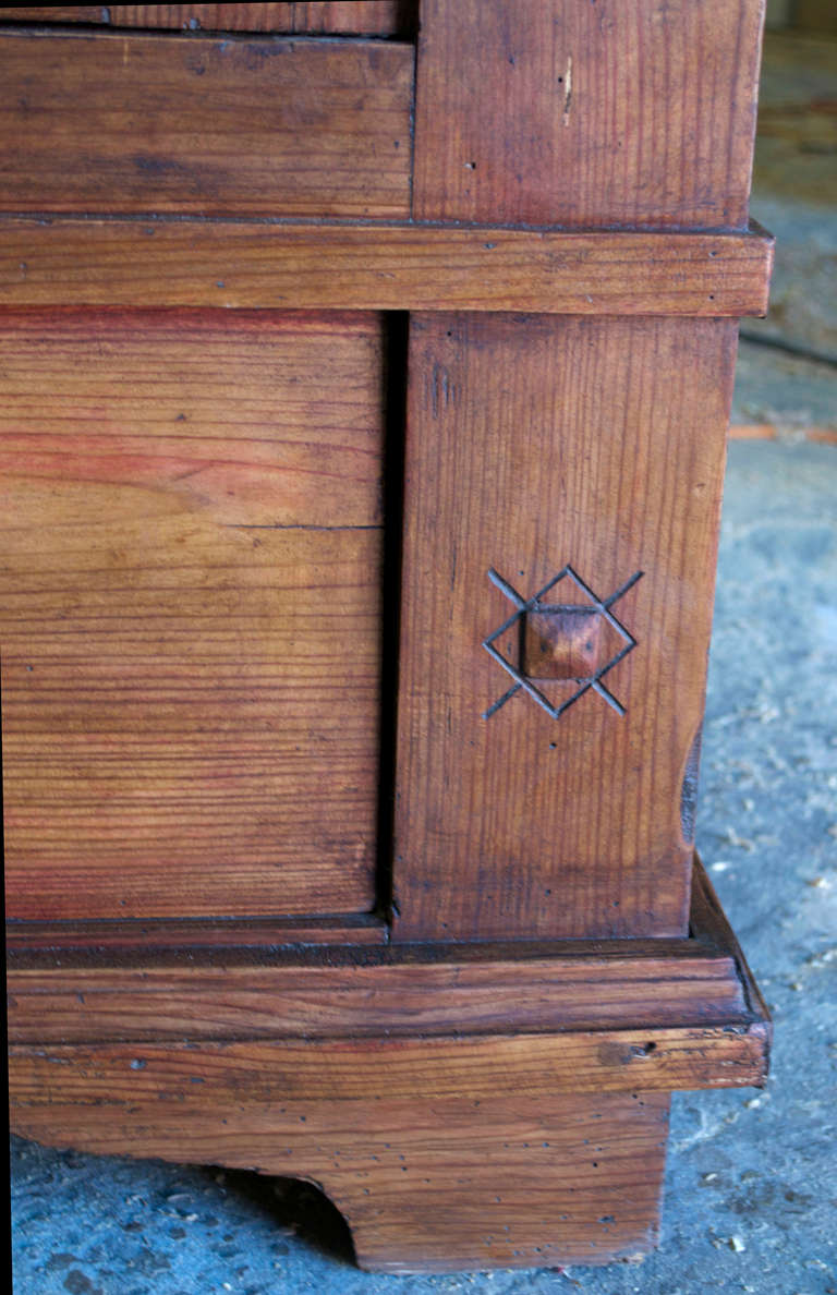 Art Nouveau Armoire with Spacious Drawer 4