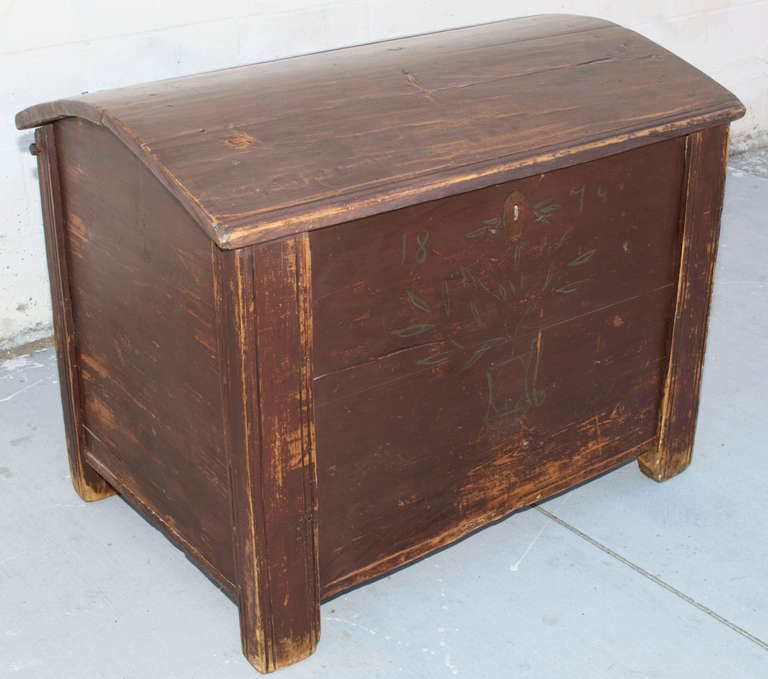 Dowry Chest, circa 1874 For Sale 1