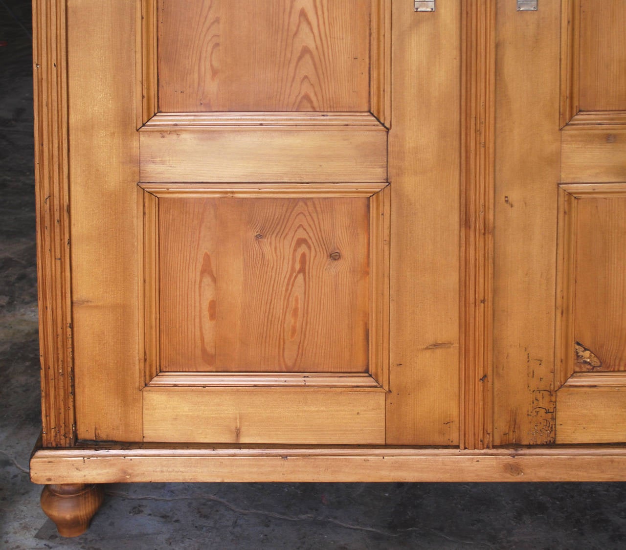 Wood Bohemian Armoire, circa 1900