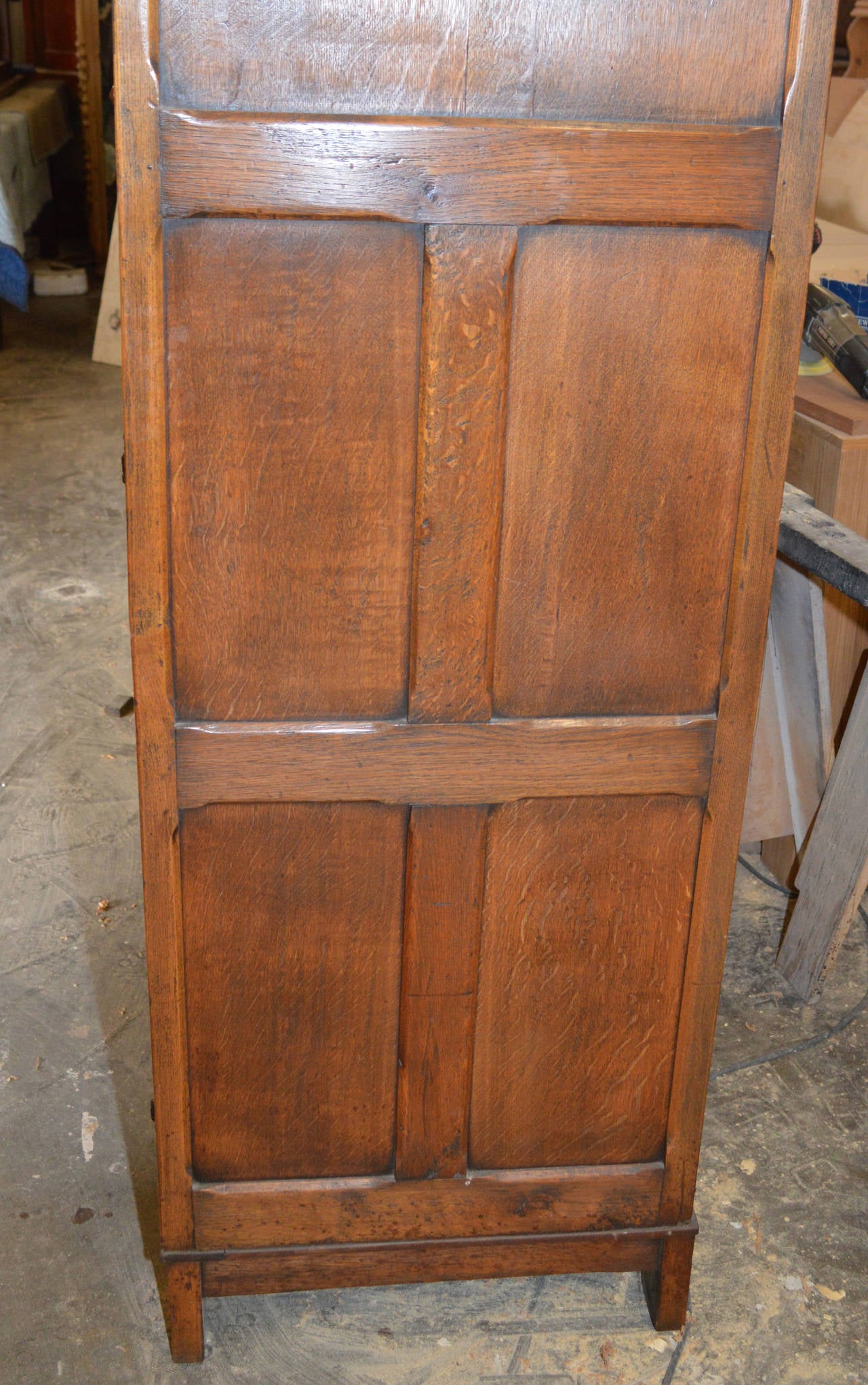 Arts and Crafts Armoire in Oak 3