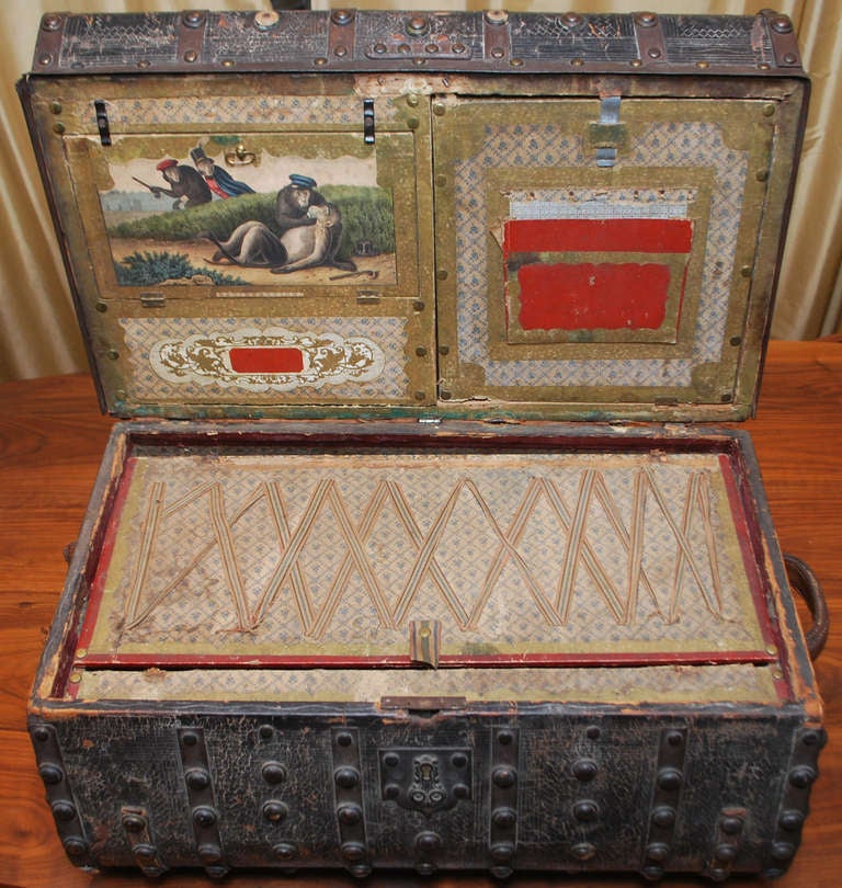Iron Jenny Lind Stagecoach Chest, Very Special