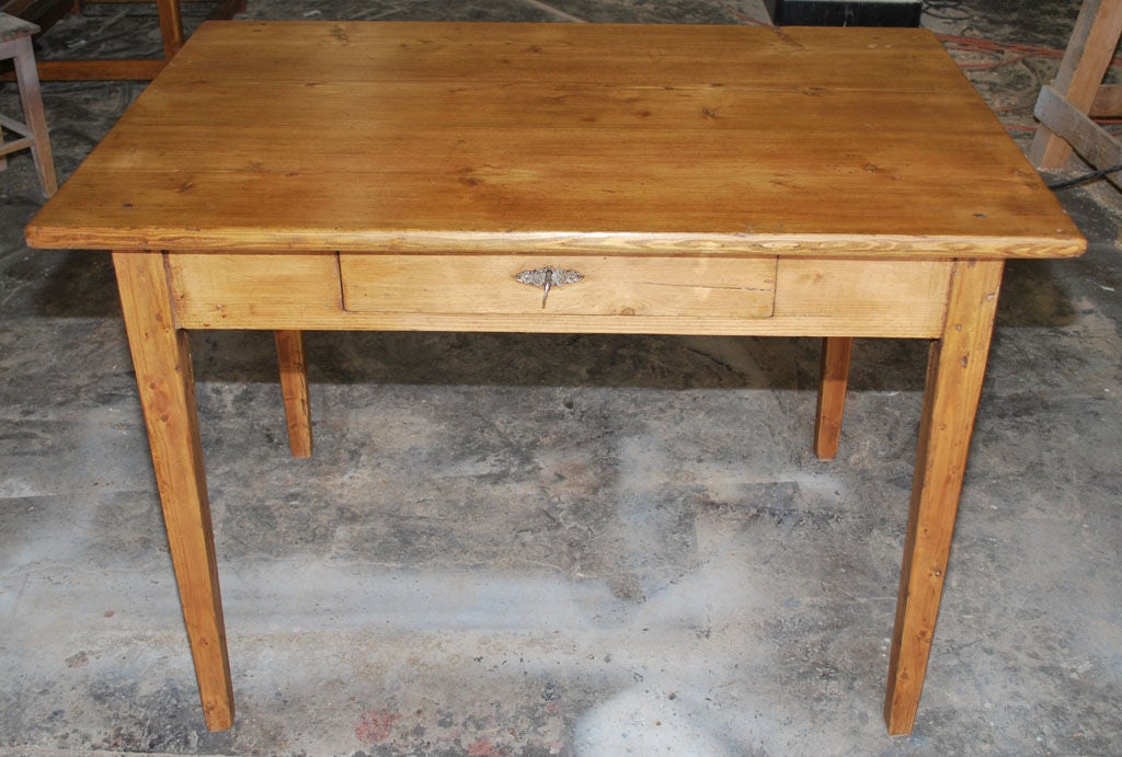 Joinery Antique Farm Table with Drawer