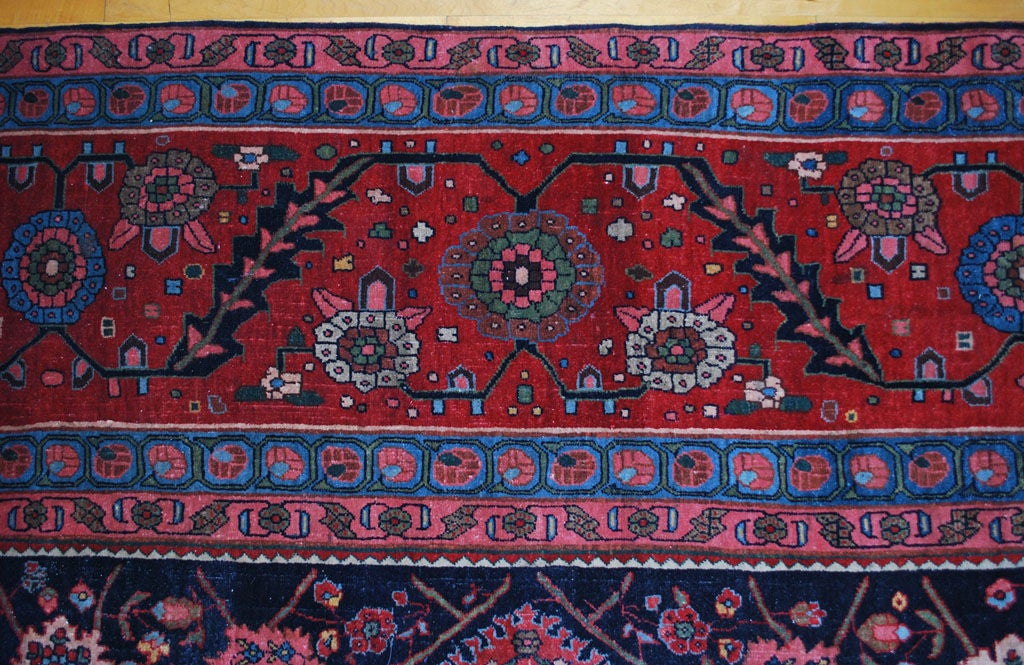 Persian Exceptional Antique Bidjar Carpet