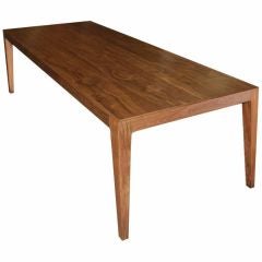 Dining Table, Solid Bookmatched Black Walnut