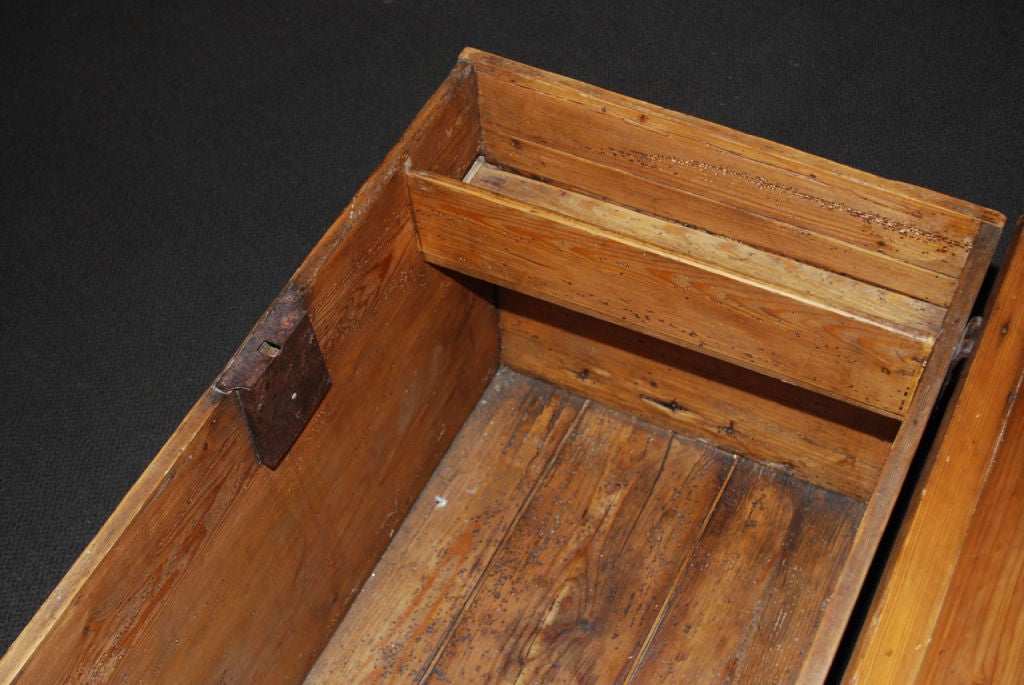 19th Century Dome Top Chest, Blanket Box For Sale