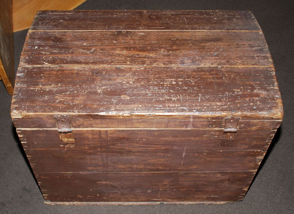 Dome Top Chest, Blanket Box For Sale 1