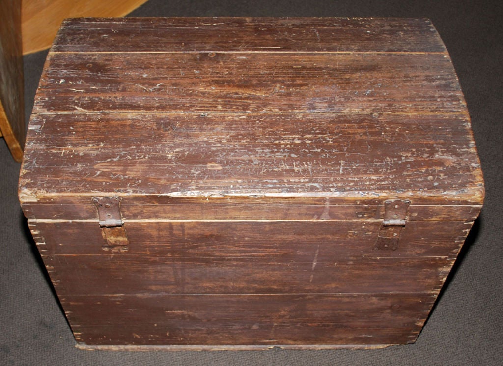 Kuppeltruhe, Deckenbox (Holz) im Angebot