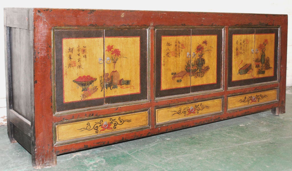 Antique Chinese Sideboard 5
