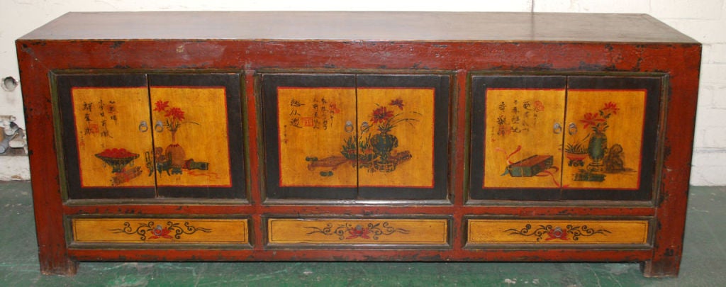 Large traditional sideboard.