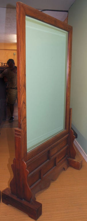 double sided floor mirror