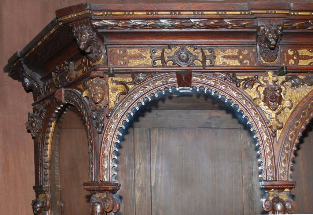 Italian Renaissance Style Cabinet Dated, 1566
