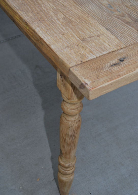 Reclaimed Wood Dining Table with Extensions in Vintage Fir, Built to Order by Petersen Antiques