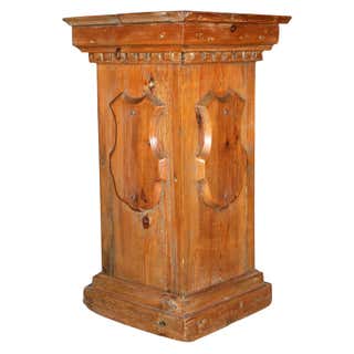 Leopold Stickley Cherry Valley Pedestal at 1stdibs