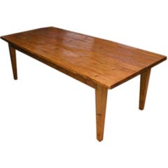 table wood harvest reclaimed dining pine expandable antique 1stdibs oak library tables furniture