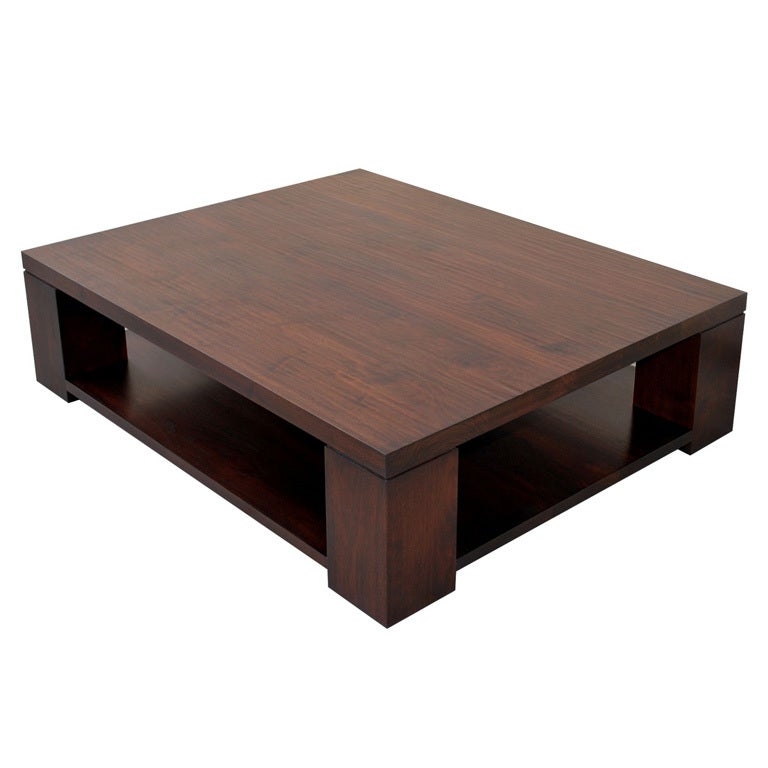 Coffee Table Made From Vintage Walnut, Built to Order by Petersen Antiques