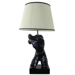 Male Torso Figural Lamp by San Polo