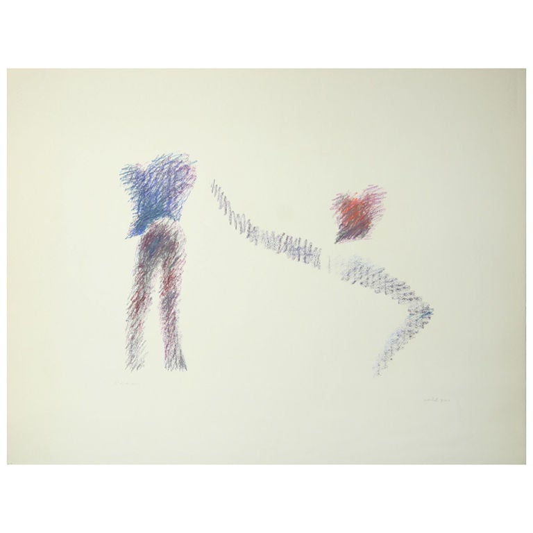 "Pastel Pair, " Robert Hansen For Sale