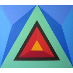 "Pyramid, " Herbert Busemann, 1976