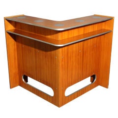 Teak and aluminum bar, Denmark