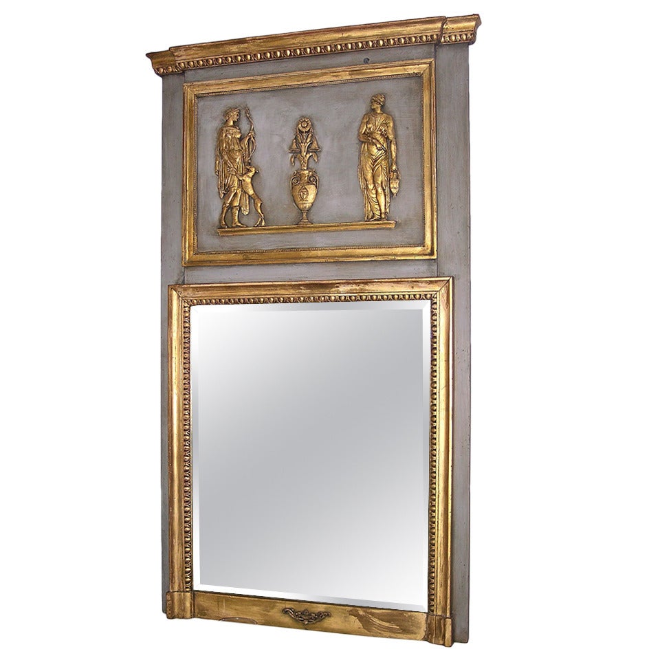 Neoclassical Style Mirror For Sale